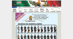 Desktop Screenshot of banderamexico.org